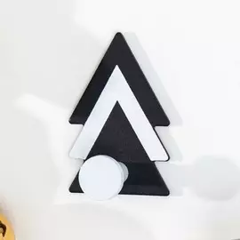 Крючок декоративный металл на клеевой ленте