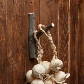 Крючок деревянный, 19х12 см, массив дуба