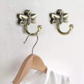 Крючок мебельный cappio dragonfly, однорожковый, бронза