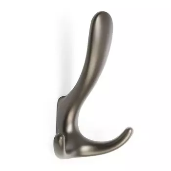 Крючок мебельный cappio hook, трехрожковый, цвет графит