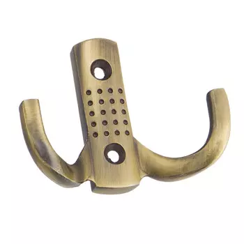 Крючок мебельный двухрожковый