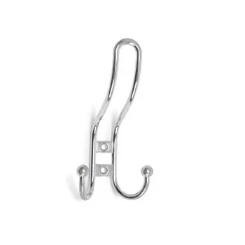 Крючок мебельный тундра tkt002 light, трехрожковый, хром