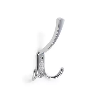 Крючок мебельный тундра tkt003 light, трехрожковый, хром