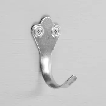 Крючок-вешалка тундра, №2, покрытие цинк, 1 шт.