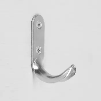 Крючок-вешалка тундра, №7, покрытие цинк, 1 шт.