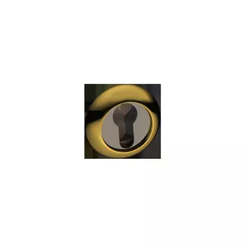 Круглая накладка 54 мм под цилиндровый механизм