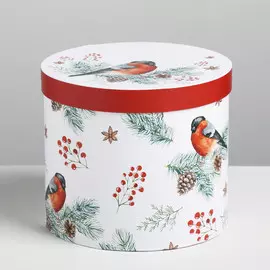 Круглая подарочная коробка