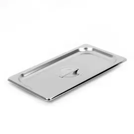 Крышка к гастроемкости gn 1/3 hanna knvell, 32.517.61.5 см, толщина 0.6 мм, нержавеющая сталь