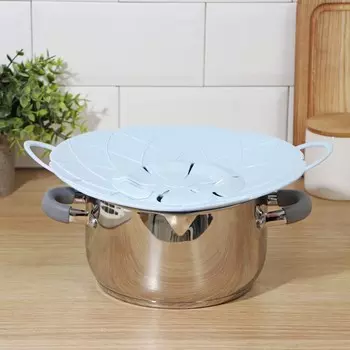 Крышка-невыкипайка силиконовая доляна