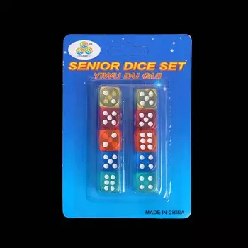 Кубики игральные, 1,41,4 см, набор 10 шт.