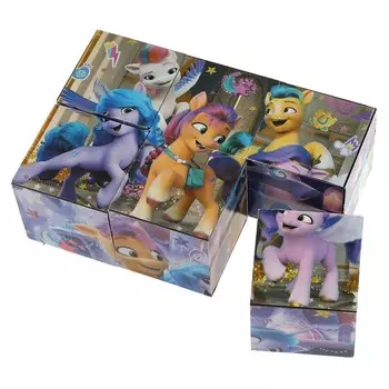 Кубики МОЙ МАЛЕНЬКИЙ ПОНИ, "УМНЫЕ ИГРЫ" 01317-MLP