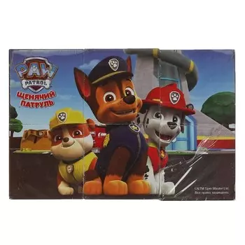 Кубики Щенячий Патруль, Умные игры 01317-PAW