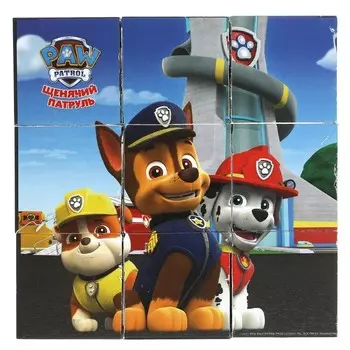 Кубики Щенячий Патруль, Умные игры 01320-PAW