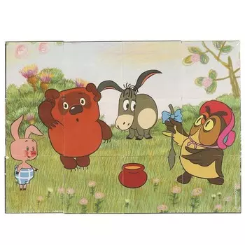 Кубики СОЮЗМУЛЬТФИЛЬМ, Умные игры 01315-WINNIE