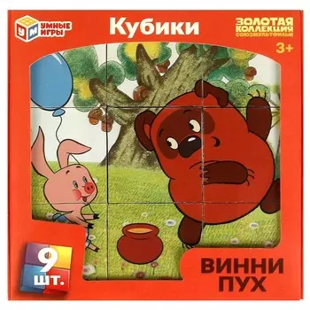 Кубики СОЮЗМУЛЬТФИЛЬМ, Умные игры 01320-WINNIE