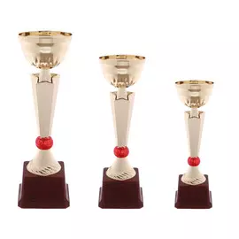 Кубок 174в, наградная фигура, золото, подставка пластик, 29,3 х 10 х 7,5 см.