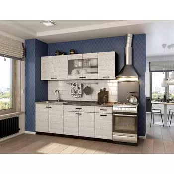 Кухонный гарнитур мальва 2000, венге/лоредо