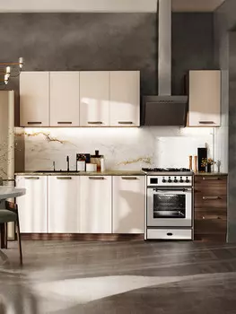 Кухонный гарнитур прямой