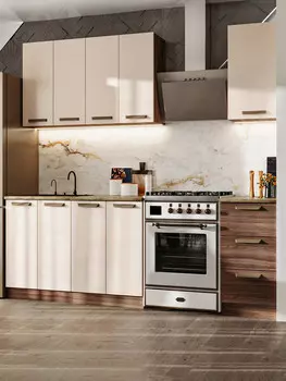 Кухонный гарнитур прямой