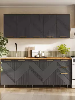 Кухонный гарнитур прямой