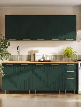 Кухонный гарнитур прямой