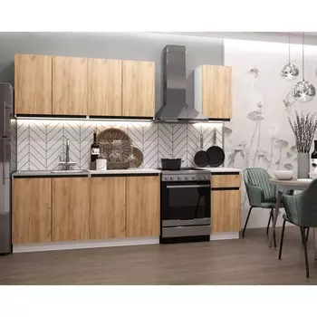 Кухонный гарнитур прямой