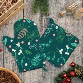 Набор кухонный варежка прихватка