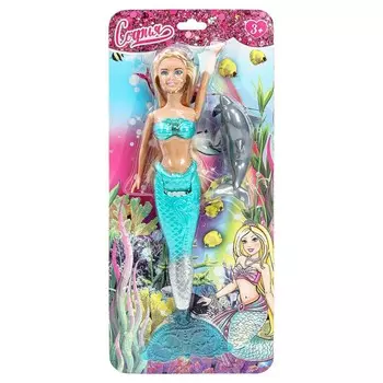 Кукла 29 см русалки КАРАПУЗ 66001BLST-M2-S-BB