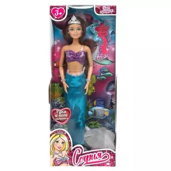 Кукла 29 см русалки КАРАПУЗ 66001M-14-S-BB