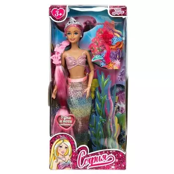 Кукла 29 см русалки КАРАПУЗ 66001M-LH8-S-BB