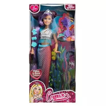 Кукла 29 см русалки КАРАПУЗ 66001M-LH9-S-BB