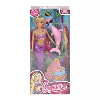 Кукла 29 см русалки КАРАПУЗ 66001M-PL2-S-BB