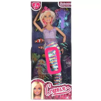 Кукла 29 см русалки ТМ "КАРАПУЗ" 66001M-4-S-BB