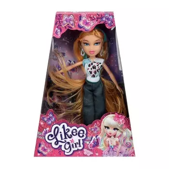 Кукла без озвучки LIKEE GIRL LG26-BR-4-RU