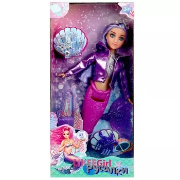 Кукла без озвучки LIKEE GIRL LGM-H1-02-BB