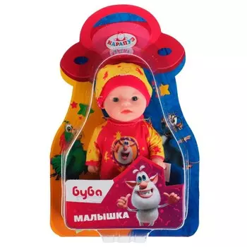 Кукла функциональная БУБА, КАРАПУЗ Y12BB-BOOBA-BL-RU