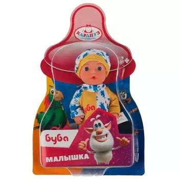 Кукла функциональная БУБА, КАРАПУЗ Y15BB-BOOBA-BL-RU