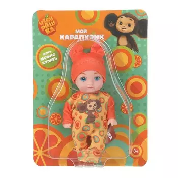 Кукла функциональная Чебурашка, КАРАПУЗ Y12AB-CHEBURASHKA-25-RU