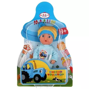 Кукла функциональная Синий ТРАКТОР, КАРАПУЗ Y15BB-BT-BL-RU
