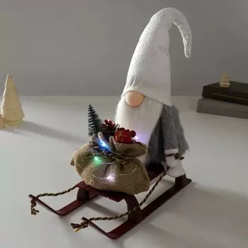 Интерьерная кукла текстильная свет