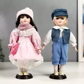 Кукла коллекционная парочка набор 2 шт
