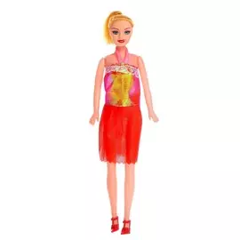 Кукла-модель с набором платьев