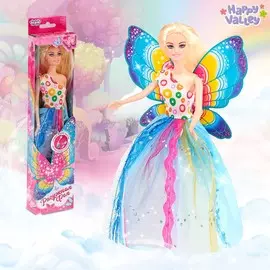 Кукла-модель с крыльями