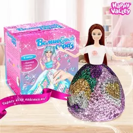 Кукла-модель с пенопластовой юбкой