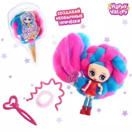 Куколка-сюрприз surprise doll, малиново-голубая