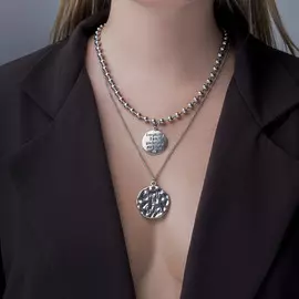 Кулон двойной