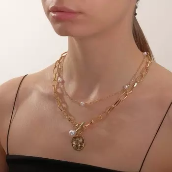 Кулон на декоративной основе