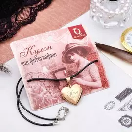 Кулон для фото на шнурке