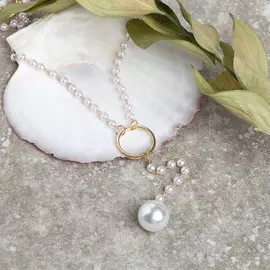 Кулон с жемчугом