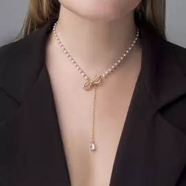 Кулон с жемчугом